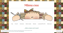 Desktop Screenshot of milenacrea.com